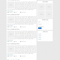 Compass, HTML 5 Simple Blog Post Template